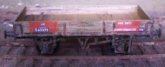 free post - Cambrian C77 D1344 SECR 2 plank Ballast Wagon Kit 